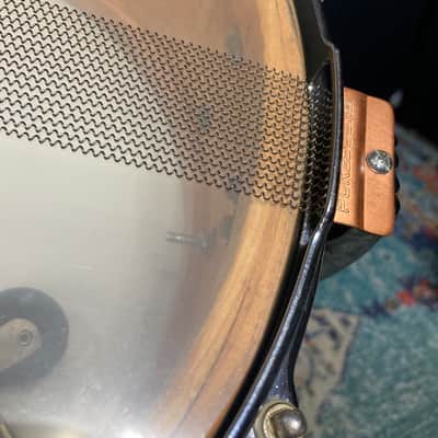 Slingerland -  1960s, 5.5x14" 8-lug 1 Ply Gene Krupa Radio King Model Snare Drum, Clamshell, Black Diamond Pearl image 17
