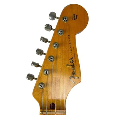 Fender Custom Shop 56 Reissue Stratocaster 2021 - Scalloped - Vintage White - Relic image 11