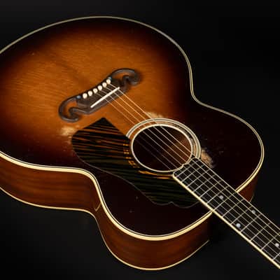 2025 Gibson Custom Shop 1939 SJ-100 Heavy Aged - Faded Vintage Sunburst | USA Murphy Lab Historic SJ-200 Jumbo Acoustic Guitar Torrefied Adirondack Red Spruce | CoA OHSC image 8