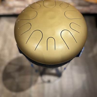 Artisan TS-10-629 10 Note Singing Tongue Drum C Hirajoshi - Golden Royal image 5