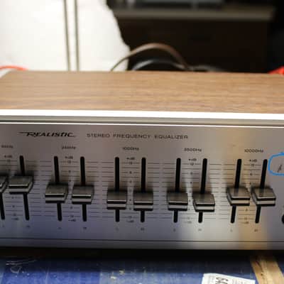 Restored Realistic 5 band Graphic Equalizer 31-1987 (7) image 3