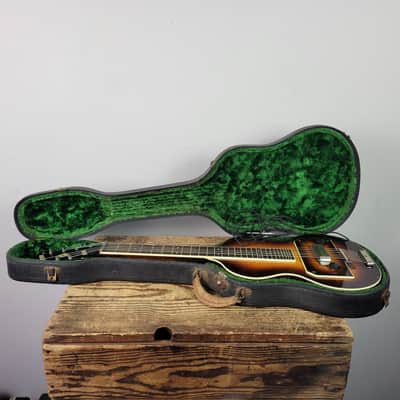 1930's Slingerland Songster 400 Lap Steel Squareneck - Sunburst With OHSC image 23