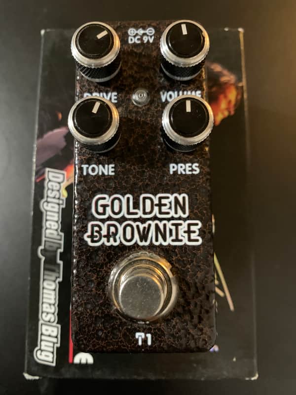 Xvive XT1 Golden Brownie Distortion | Reverb