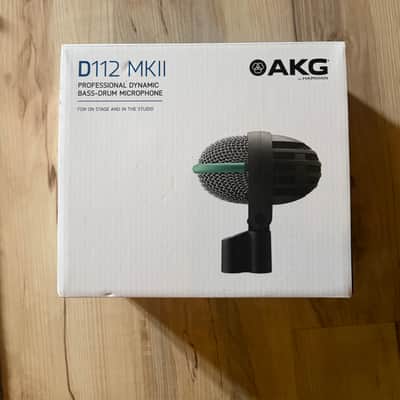 AKG D112 MKII Cardioid Dynamic Bass Drum Microphone 2010s - Gray image 2