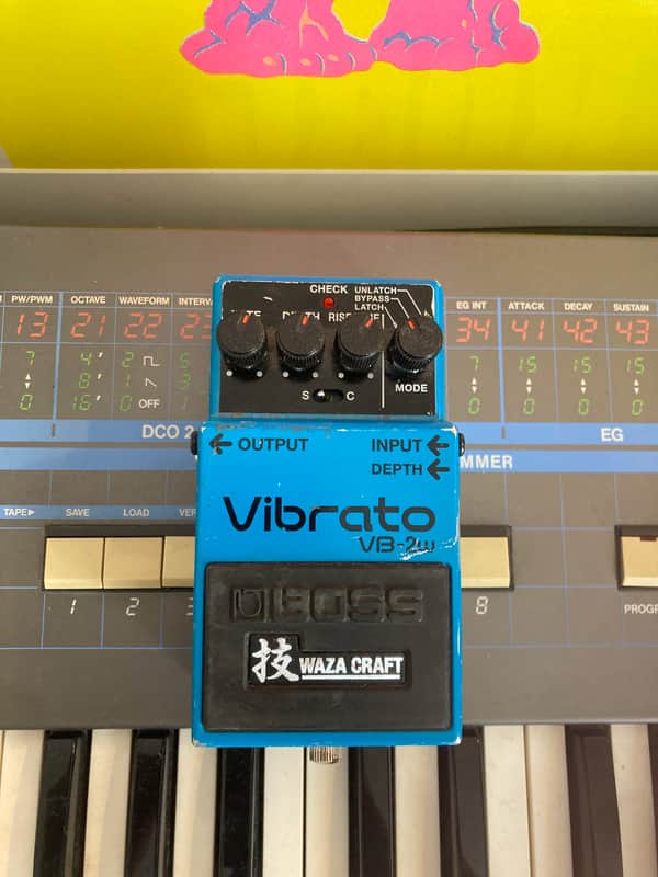 Boss VB-2W Waza Craft Vibrato 2016 - Present - Blue image 1