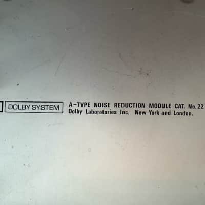 Stereo Pair Dolby A-Type Model 360 tape Noise Reduction System Compression W/ A Type Module Cat. 22 image 9