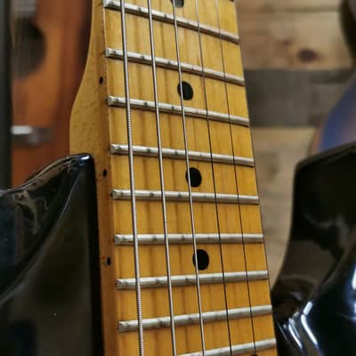 Samick YV-162 HSS '90s MIK - Gloss Black image 9