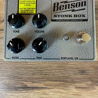 Benson Amps Stonk Box Fuzz Pedal image 2