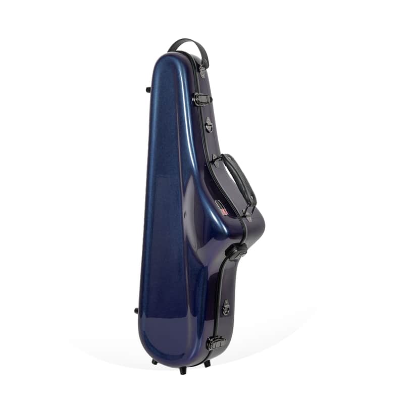 Crossrock Tenor Saxophone Case- Fiberglass with Backpack Strap, Leightweight Flight Case image 1