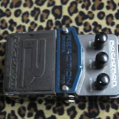 used (light average wear) Rocktron Reaction Chorus (from early 2010s) NO box / NO paperwork / NO battery image 1