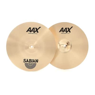 Sabian 14" AAX Studio Hi-Hat Cymbals (Pair) 2002 - 2018