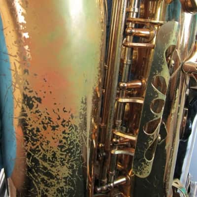 Evette Buffet Crampon Alto Saxophone Lacquered Brass with case, cosmetic wear to the finish image 6