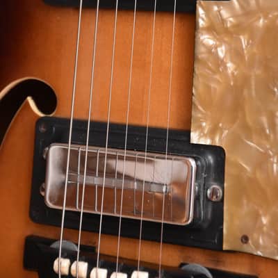 Höfner 4500 – 1973 German Vintage Archtop Jazz Guitar / Gitarre image 6