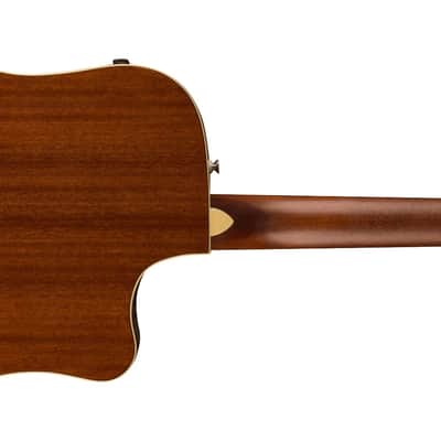 Fender Redondo Player Left-Handed Acoustic-Electric Guitar - Natural image 3