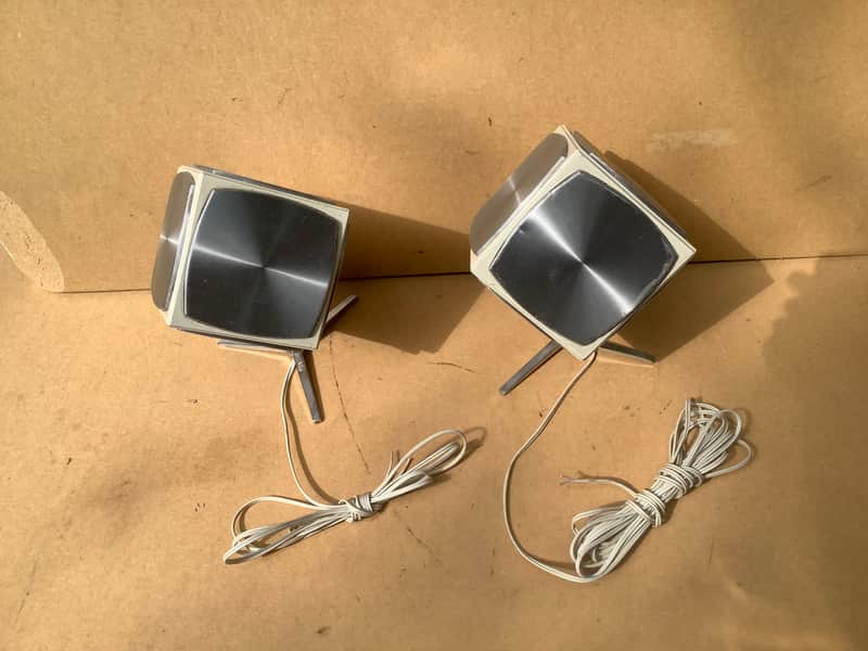 Grundig Audiorama 700 hifi cube vintage speakers / amazing | Reverb