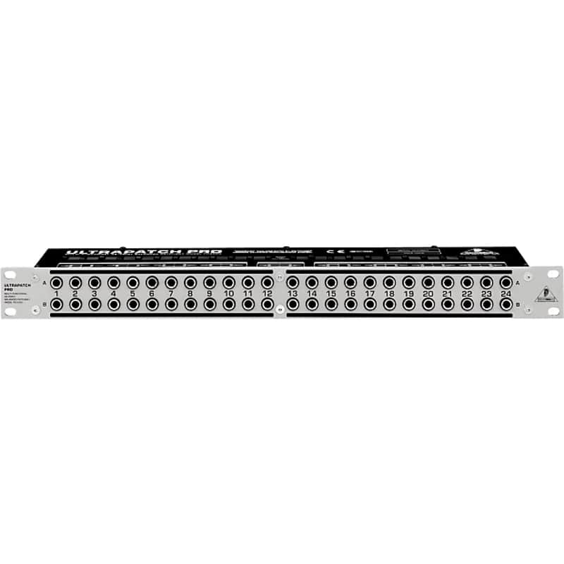 Behringer Ultrapatch Pro PX3000 48-Point TRS Patchbay image 1
