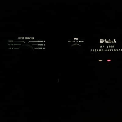 McIntosh MA5100 45-Watt Stereo Solid State Integrated Amplifier 1966 - 1972 - Black image 4
