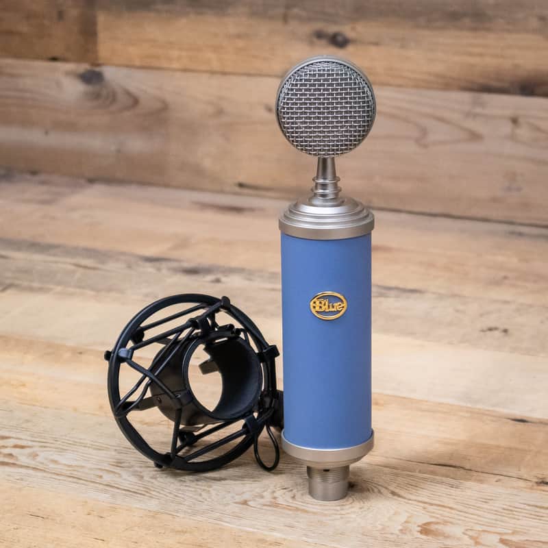 Blue Bluebird Condenser Microphone with Shock Mount Bird Mic Mike U286817 image 1