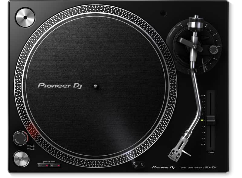 Pioneer DJ PLX-500-K High-Torque, Direct-Drive Turntable (Black) image 1
