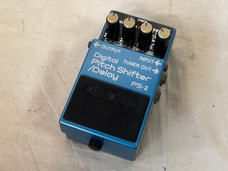 BOSS PS-2 Digital Pitch Shifter/Delay Blue Label Made in Japan image 1