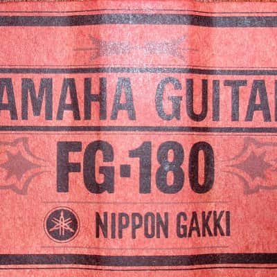 1969 Yamaha FG180 Red Label Nippon Gakki+Rocket Case image 23