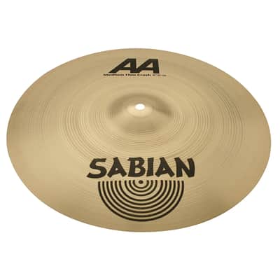 Sabian 16" AA Medium Thin Crash Cymbal 2006 - 2018