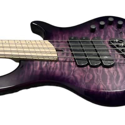Dingwall Combustion (5), Ultra Violet w/ Maple/ 3 Pickups *ON ORDER ETA MAY 2026 image 4