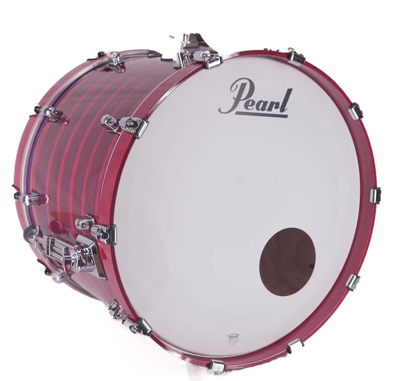 Tama Starclassic Walnut/Birch 22" x 16" Bass Drum – Phantasm Oyster – Excellent image 1