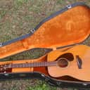 1972 FG-180 Jumbo Dreadnought Red Label MIJ Nippon Gakki +Yamaha Rocket Hard Case