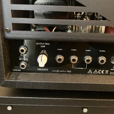 Redseven Duality 50 with 2x12” Cabinet  and FS-7 foot switch Excellent Shape! image 8