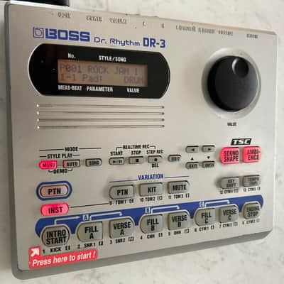 Boss DR-3 Dr. Rhythm 2003 - 2020 - Gray