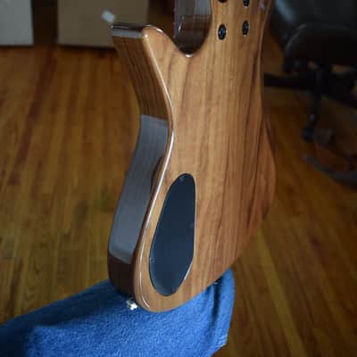 Kiesel Zeus Bass, 5 string ZB5 model , 2018 , exotic wood build, Outstanding condition & tone image 15