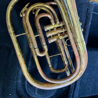 king 1122 mellophone (marching french horn) image 13