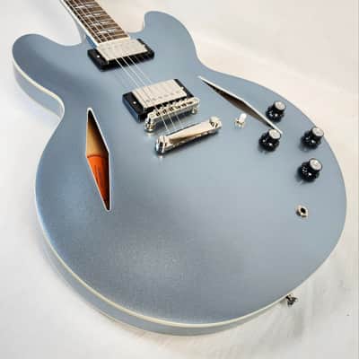 Epiphone Dave Grohl DG-335 Hollowbody Guitar, Pelham Blue W/HSC 2025 image 9