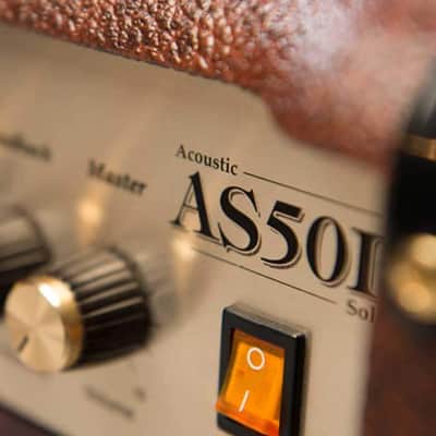 Marshall AS50D 50 Watt Two Channel Vocal Amp Acoustic Guitar Amplifier image 10