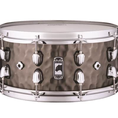 Mapex BPNBR465HCN Black Panther Persuader 14x6.5" Hammered Brass Snare Drum image 1