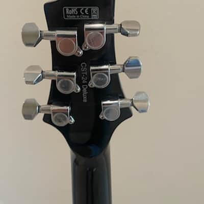 Harley Benton CST-24 BK 2020 - Gloss Black image 3