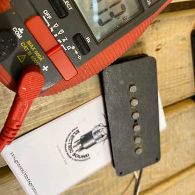 General Vintage Tone Jazzmaster Pickups Hand Made Scatter Wound Alnico V plain single Elektrisola U image 5