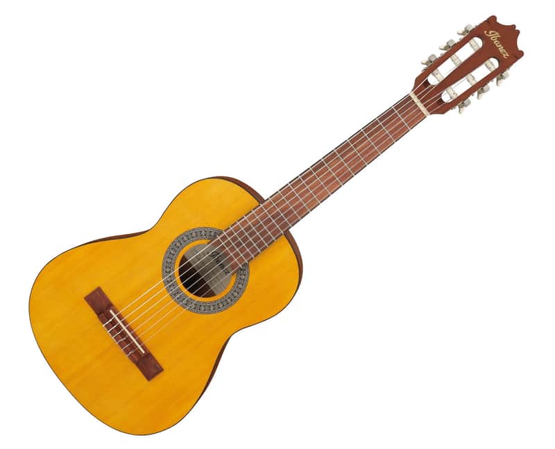 Used Ibanez GA3OAM Classical Acoustic 1/2 Sized Guitar - Open Pore Amber image 1
