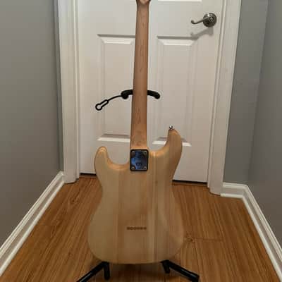Custom Stratocaster(ish) 30 Scale Bass Guitar 2026 - Natural image 4
