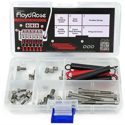 Genuine Floyd Rose Titanium Hardware Upgrade Kit - FRUK1-TI image 1