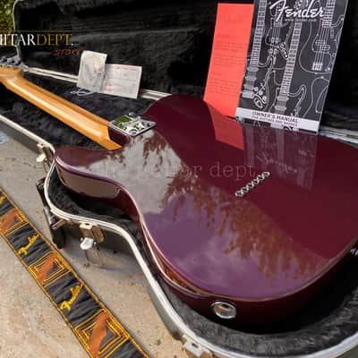 ♚SUPERB♚RARE♚Vintage 1999 Fender AMERICAN STANDARD TELECASTER USA♚MIDNIGHT WINE♚ image 15