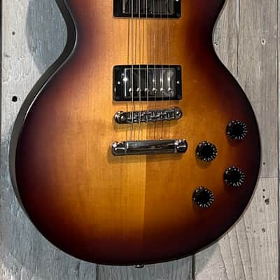 2013 Gibson LPJ Rubbed Vintage Burst, Fresh Pro Setup, Plays Amazing and Ships Out Fast ! image 3