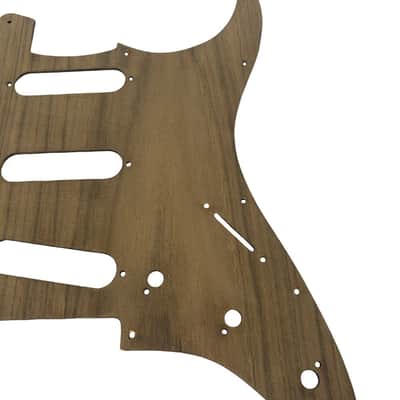 Stratocaster Style SSS Electric Guitar Wooden Pickguard image 3