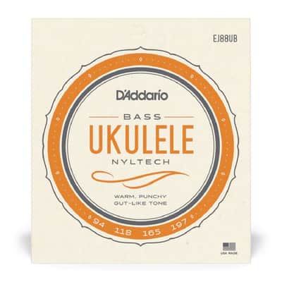 D'Addario EJ88UB Nyltech Ukulele Strings Bass image 1