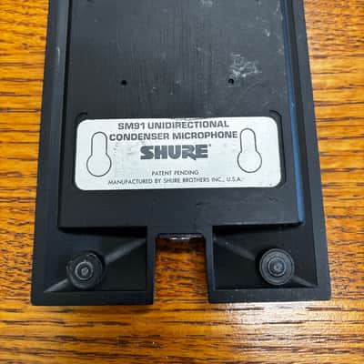 Shure SM91 1980s - Black image 4