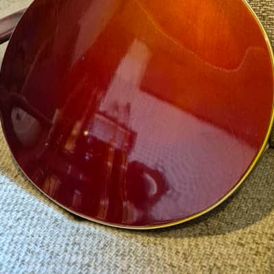 Gibson ES-355TD Mono in Sparkling Burgundy (aka goldtop 335 with vibrato...) image 15