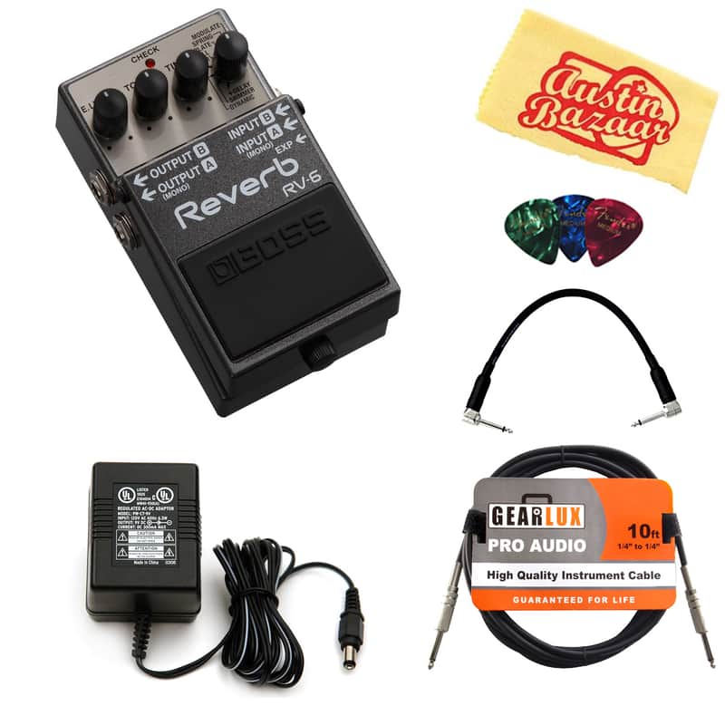 Boss RV-6 Reverb w/ Power Supply image 1