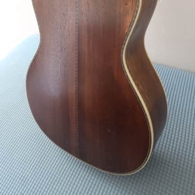 Red Stained Version 2016 Washburn R314KK Spruce/Trembesi Parlor Guitar Rare 1890s Golden Era Period Correct Recreation Limited Edition Long Discounted Model No Coffin Case image 13