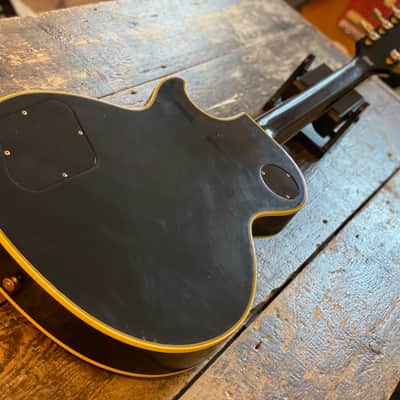 Gibson Custom Shop Les Paul Custom Reissue Ebony 2015 w Docs & HSC image 5